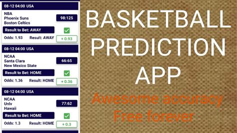 Today's Free Basketball Predictions, Lines & Tips.